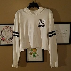Hollister Crop Top Hoodie